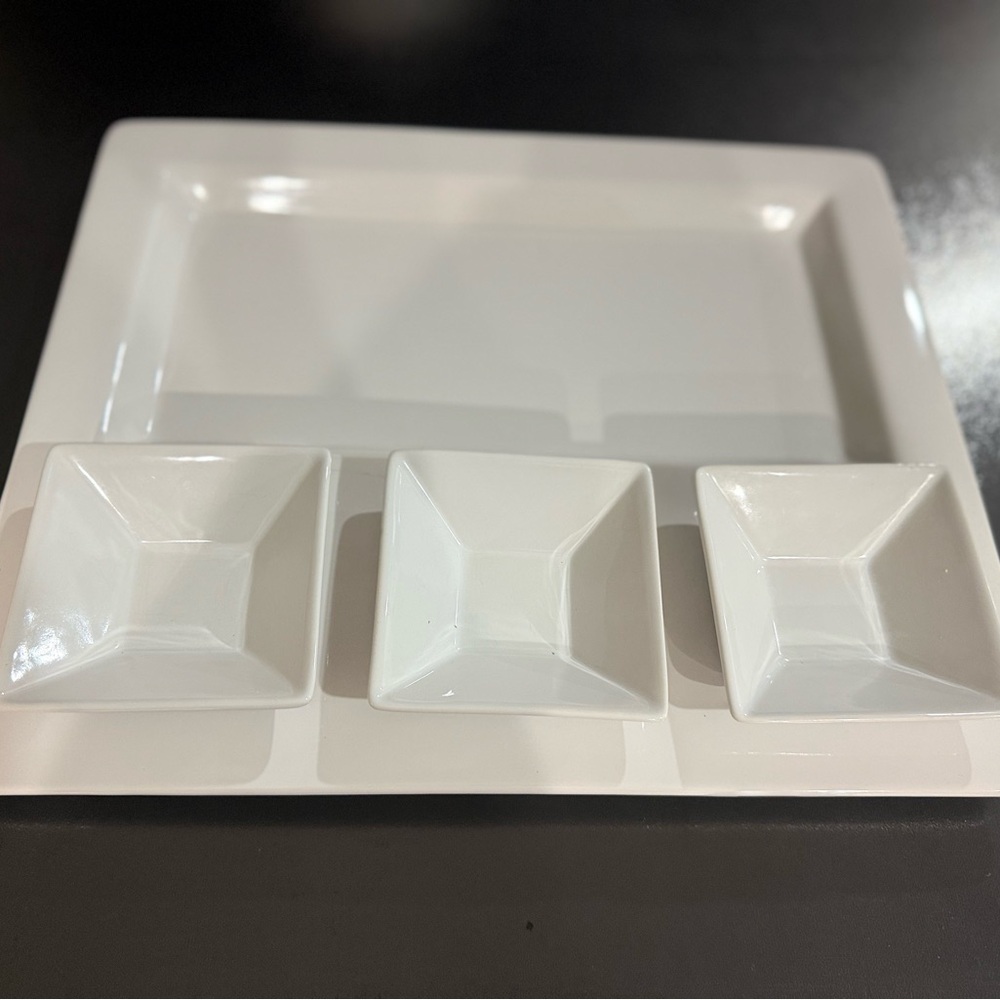 White Serveware Platter modern Design by Crate And Barrel